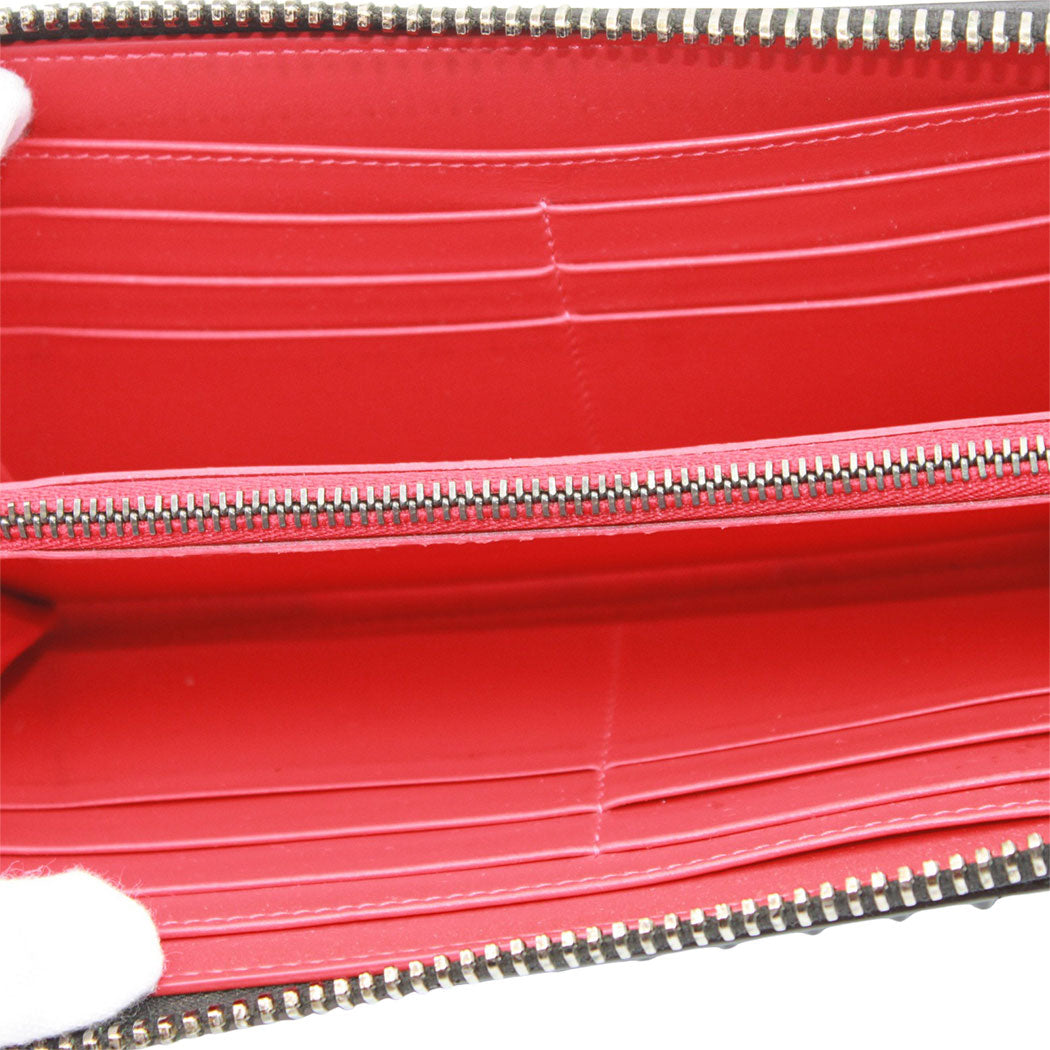 Christian Louboutin クリスチャンルブタン 長財布 ブラック レザー レディース メンズ 【中古】