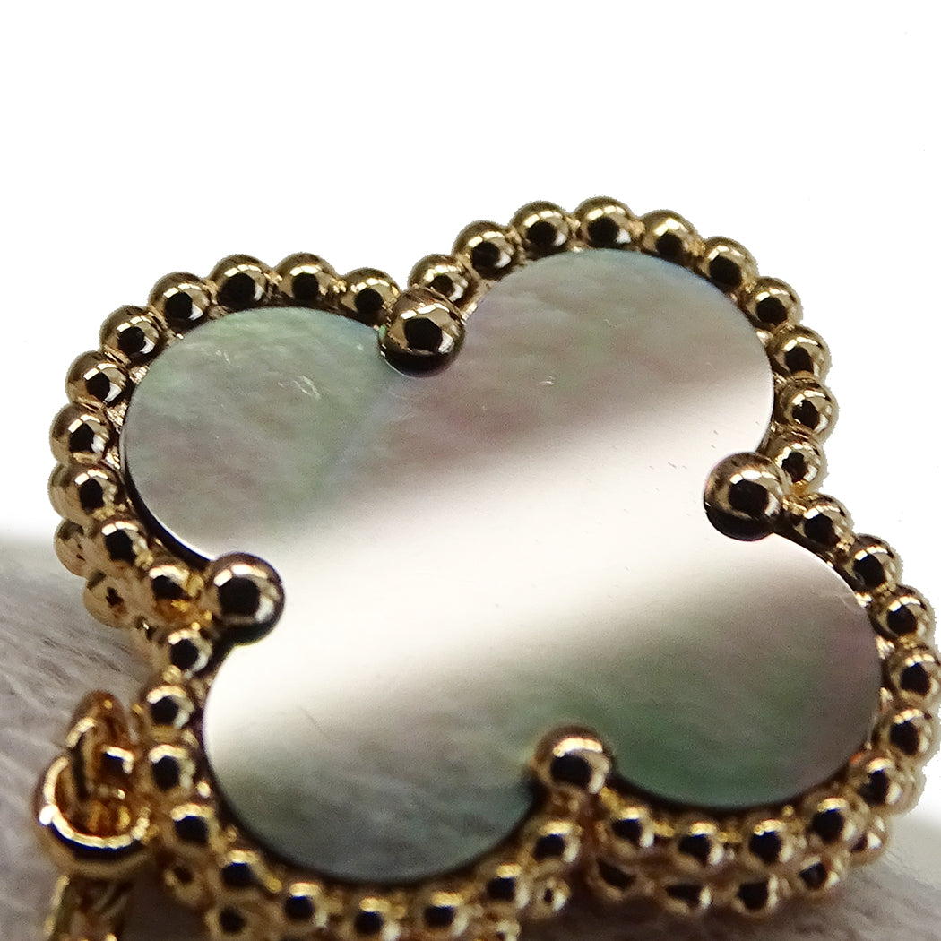 Van Cleef & Arpels ヴァンクリーフ＆アーペル ヴィンテージアルハンブラ ネックレス 750PG ピンクゴールド レディース 磨き済み【中古】