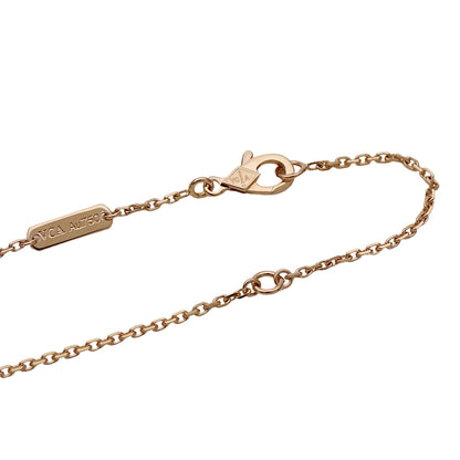 Van Cleef & Arpels ヴァンクリーフ＆アーペル ヴィンテージアルハンブラ ネックレス 750PG ピンクゴールド レディース 磨き済み【中古】
