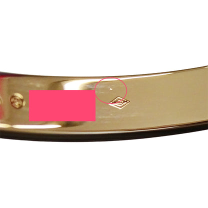 Cartier カルティエ ラブブレス LOVE ブレスレット 750PG ピンクゴールド #16 レディース 磨き済み【中古】