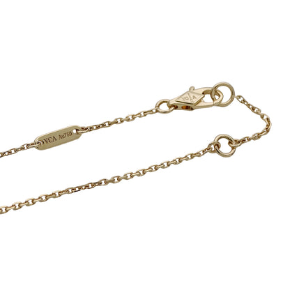 Van Cleef & Arpels ヴァンクリーフ＆アーペル スウィートアルハンブラ ネックレス 750YG マザーオブパール レディース 磨き済み【中古】