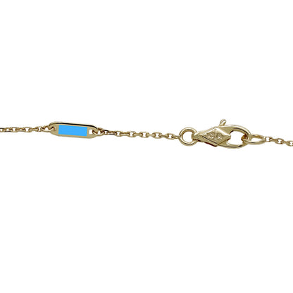 Van Cleef & Arpels ヴァンクリーフ＆アーペル スウィートアルハンブラ ネックレス 750YG マザーオブパール レディース 磨き済み【中古】
