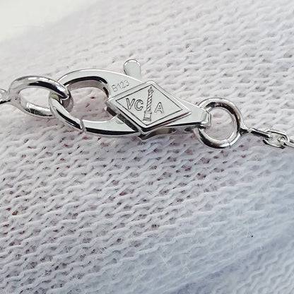 Van Cleef & Arpels ヴァンクリーフ＆アーペル スウィートアルハンブラ ネックレス 750WG レディース 磨き済み【中古】