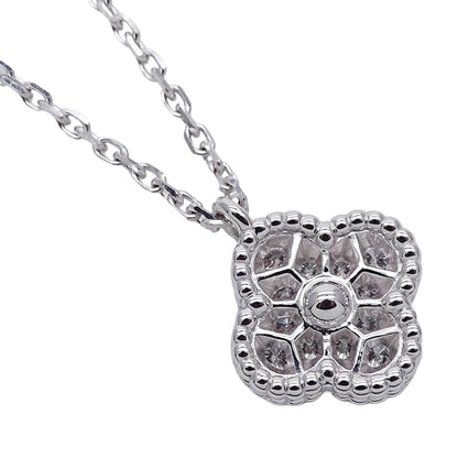 Van Cleef & Arpels ヴァンクリーフ＆アーペル スウィートアルハンブラ ネックレス 750WG レディース 磨き済み【中古】