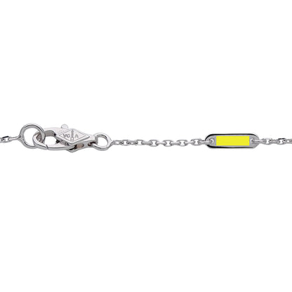Van Cleef & Arpels ヴァンクリーフ＆アーペル スウィートアルハンブラ ネックレス 750WG レディース 磨き済み【中古】