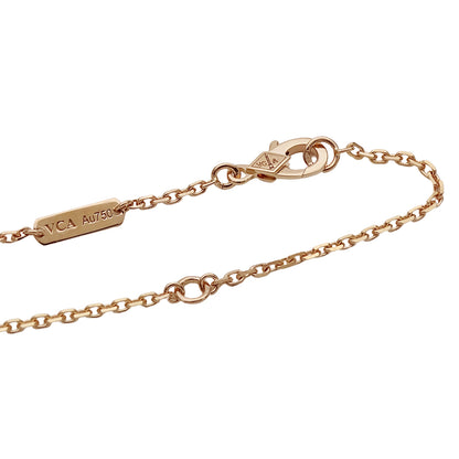 Van Cleef & Arpels ヴァンクリーフ＆アーペル ドゥ パピヨン ネックレス 750PG ピンクゴールド レディース VCARO3M200 磨き済み【中古】