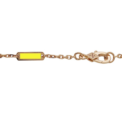 Van Cleef & Arpels ヴァンクリーフ＆アーペル ドゥ パピヨン ネックレス 750PG ピンクゴールド レディース VCARO3M200 磨き済み【中古】
