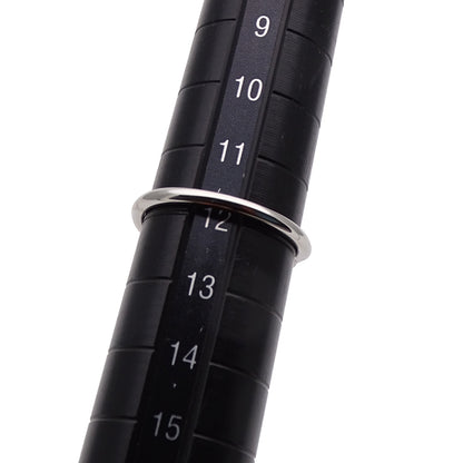 STAR JEWELRY スタージュエリー エンゲージメント リング 指輪 PT950 ダイヤモンド D0.188/0.05 約12号 レディース 磨き済み【中古】