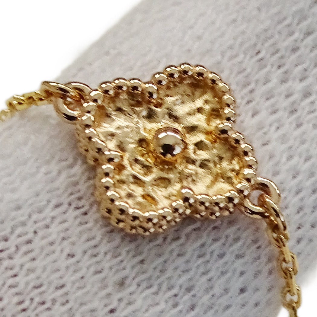 Van Cleef & Arpels ヴァンクリーフ＆アーペル スウィートアルハンブラ ブレスレット 750PG ピンクゴールド レディース 磨き済み【中古】