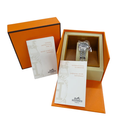 HERMES エルメス クリッパー CL4.210 レディース 腕時計 クオーツ QZ ステンレス 磨き済み【中古】