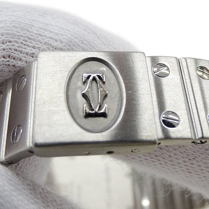Cartier カルティエ サントスガルベ LM W20018D6 メンズ 腕時計 クオーツ QZ ステンレス 磨き済み【中古】