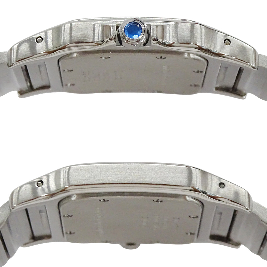 Cartier カルティエ サントスガルベ LM W20018D6 メンズ 腕時計 クオーツ QZ ステンレス 磨き済み【中古】