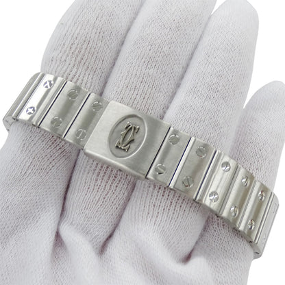 Cartier カルティエ サントスガルベ LM W20018D6 メンズ 腕時計 クオーツ QZ ステンレス 磨き済み【中古】