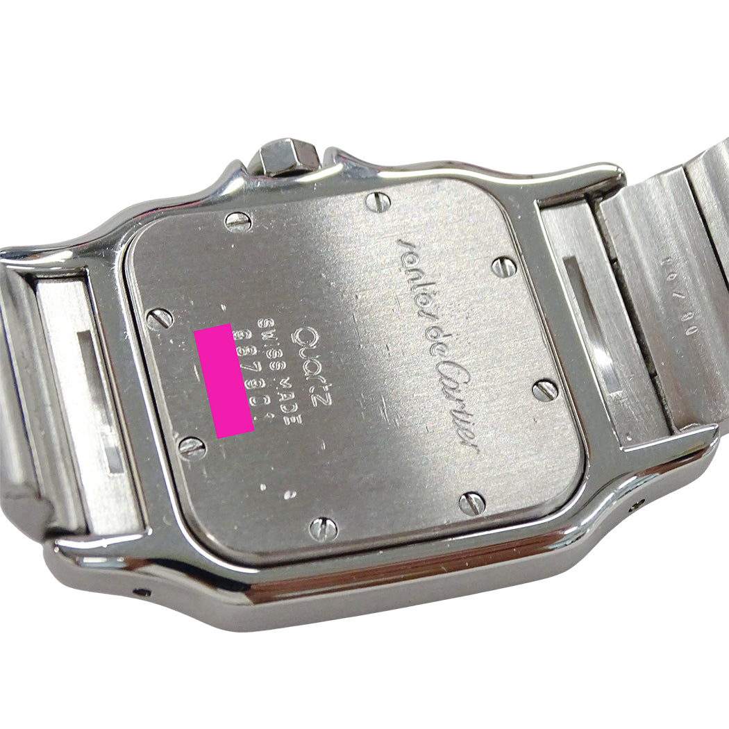 Cartier カルティエ サントスガルベ LM W20018D6 メンズ 腕時計 クオーツ QZ ステンレス 磨き済み【中古】