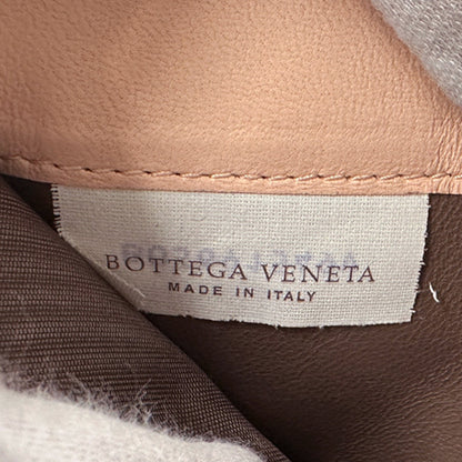 BOTTEGAVENETA ボッテガ・ヴェネタ 長財布 イントレチャート ピンク レザー レディース 【中古】