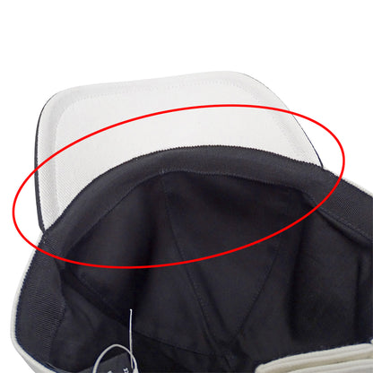 CHANEL シャネル キャップ ホワイト コットン レディース 【中古】