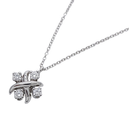 TIFFANY&Co. ティファニー ジャン シュランバージェ ネックレス プラチナ レディース 磨き済み【中古】