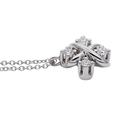 TIFFANY&Co. ティファニー ジャン シュランバージェ ネックレス プラチナ レディース 磨き済み【中古】