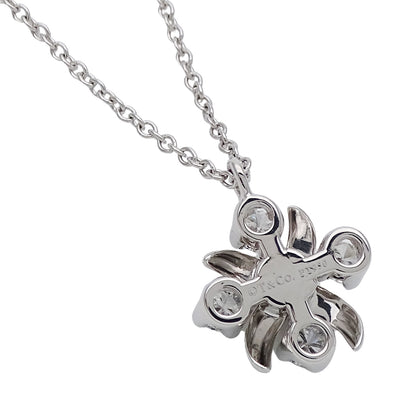 TIFFANY&Co. ティファニー ジャン シュランバージェ ネックレス プラチナ レディース 磨き済み【中古】