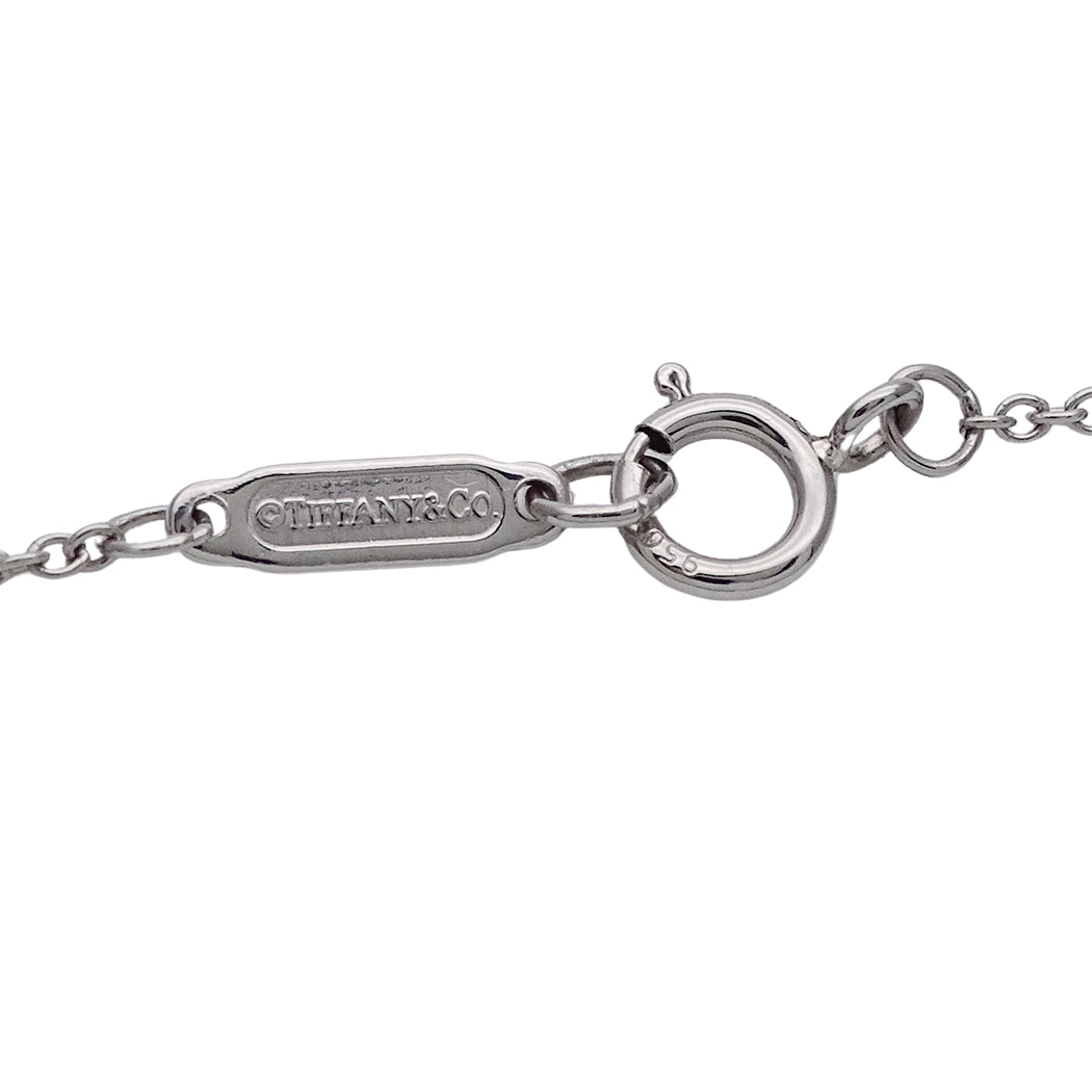 TIFFANY&Co. ティファニー ジャン シュランバージェ ネックレス プラチナ レディース 磨き済み【中古】