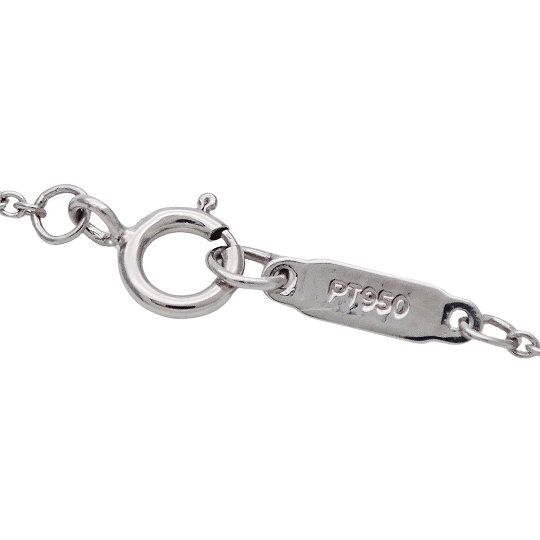 TIFFANY&Co. ティファニー ジャン シュランバージェ ネックレス プラチナ レディース 磨き済み【中古】