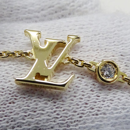 LOUIS VUITTON ルイ・ヴィトン ペンダント イディール ブロッサム LV ネックレス 750YG レディース 磨き済み【中古】