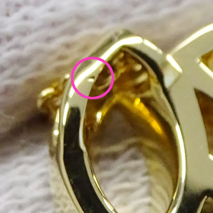HARRY WINSTON ハリー・ウィンストン リリークラスター ミニ ネックレス 750YG イエローゴールド レディース PEDYSM1MLC 磨き済み(自社) 【中古】