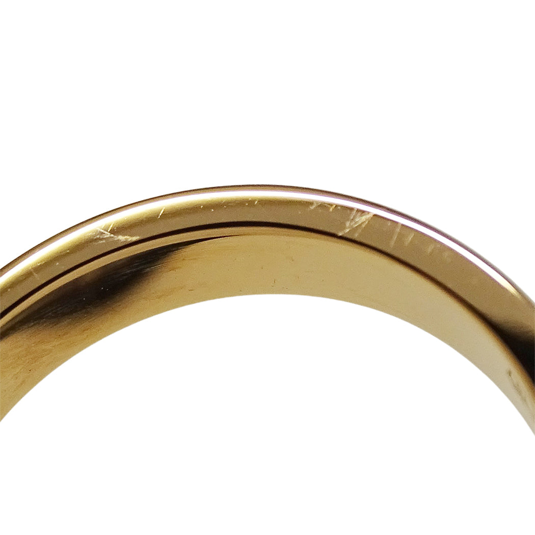 Cartier カルティエ ミニラブ LOVE リング 指輪 750PG 1Pダイヤモンド #51 約11号 レディース 磨き済み【中古】