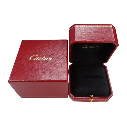 Cartier カルティエ ミニラブ LOVE リング 指輪 750PG 1Pダイヤモンド #51 約11号 レディース 磨き済み【中古】