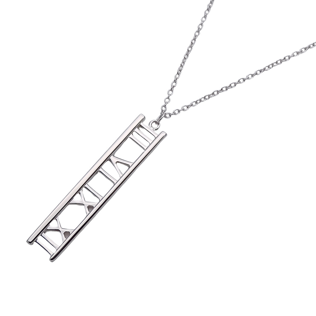 TIFFANY&Co. ティファニー アトラス オープンバー ネックレス 750WG レディース 磨き済み 【中古】