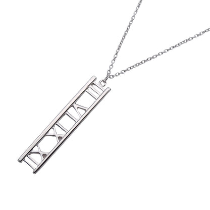 TIFFANY&Co. ティファニー アトラス オープンバー ネックレス 750WG レディース 磨き済み 【中古】