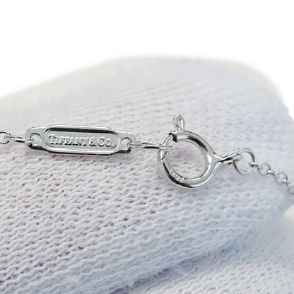 TIFFANY&Co. ティファニー アトラス オープンバー ネックレス 750WG レディース 磨き済み 【中古】