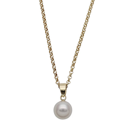 MIKIMOTO ミキモト ネックレス K18 イエローゴールド レディース 磨き済み【中古】