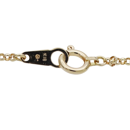 MIKIMOTO ミキモト ネックレス K18 イエローゴールド レディース 磨き済み【中古】