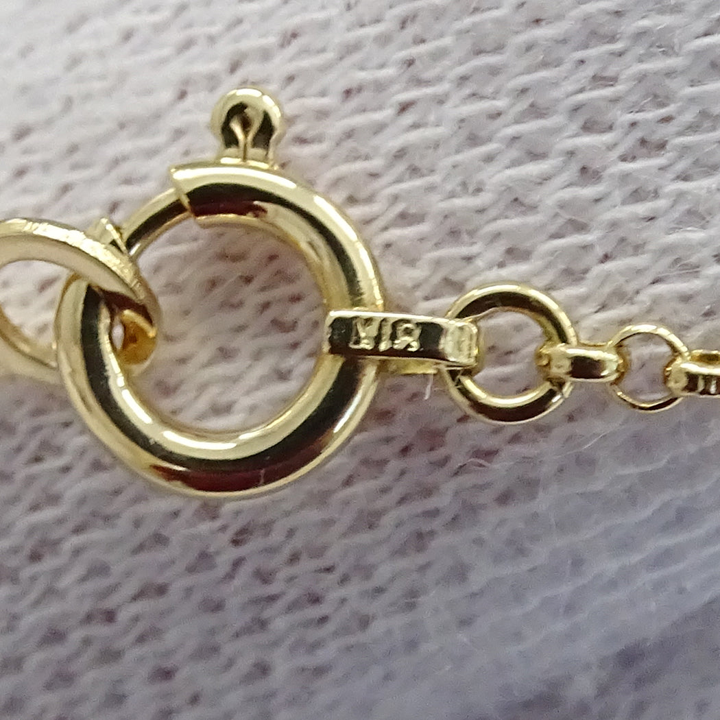 MIKIMOTO ミキモト ネックレス K18 イエローゴールド レディース 磨き済み【中古】