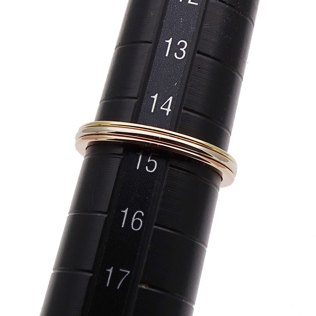 Cartier カルティエ ヴァンドーム リング 指輪 750YG 750PG 750WG #55 約15号 レディース メンズ 磨き済み【中古】