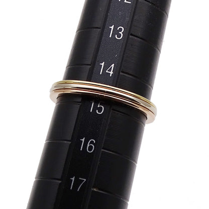 Cartier カルティエ ヴァンドーム リング 指輪 750YG 750PG 750WG #55 約15号 レディース メンズ 磨き済み【中古】