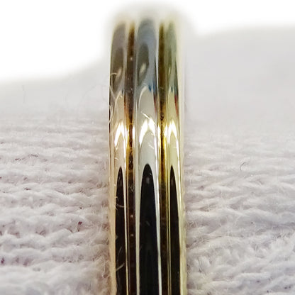 Cartier カルティエ ヴァンドーム リング 指輪 750YG 750PG 750WG #55 約15号 レディース メンズ 磨き済み【中古】