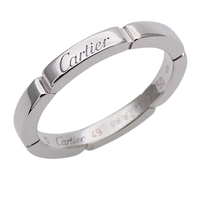 Cartier カルティエ マイヨンパンテール リング 指輪 750WG #49 約9号 レディース 磨き済み【中古】