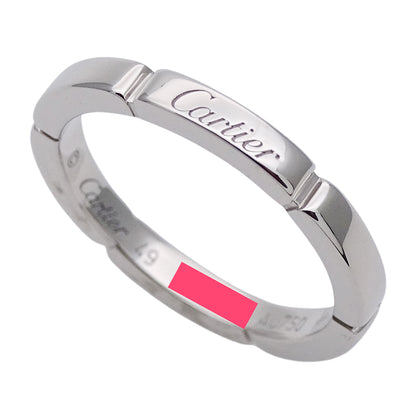Cartier カルティエ マイヨンパンテール リング 指輪 750WG #49 約9号 レディース 磨き済み【中古】
