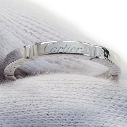 Cartier カルティエ マイヨンパンテール リング 指輪 750WG #49 約9号 レディース 磨き済み【中古】