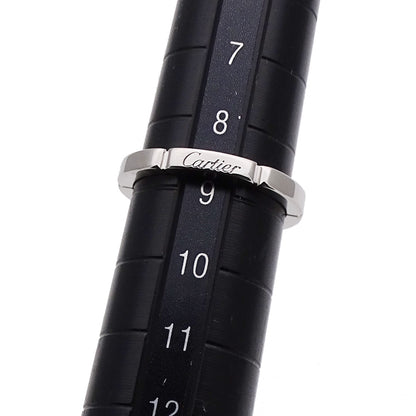 Cartier カルティエ マイヨンパンテール リング 指輪 750WG #49 約9号 レディース 磨き済み【中古】