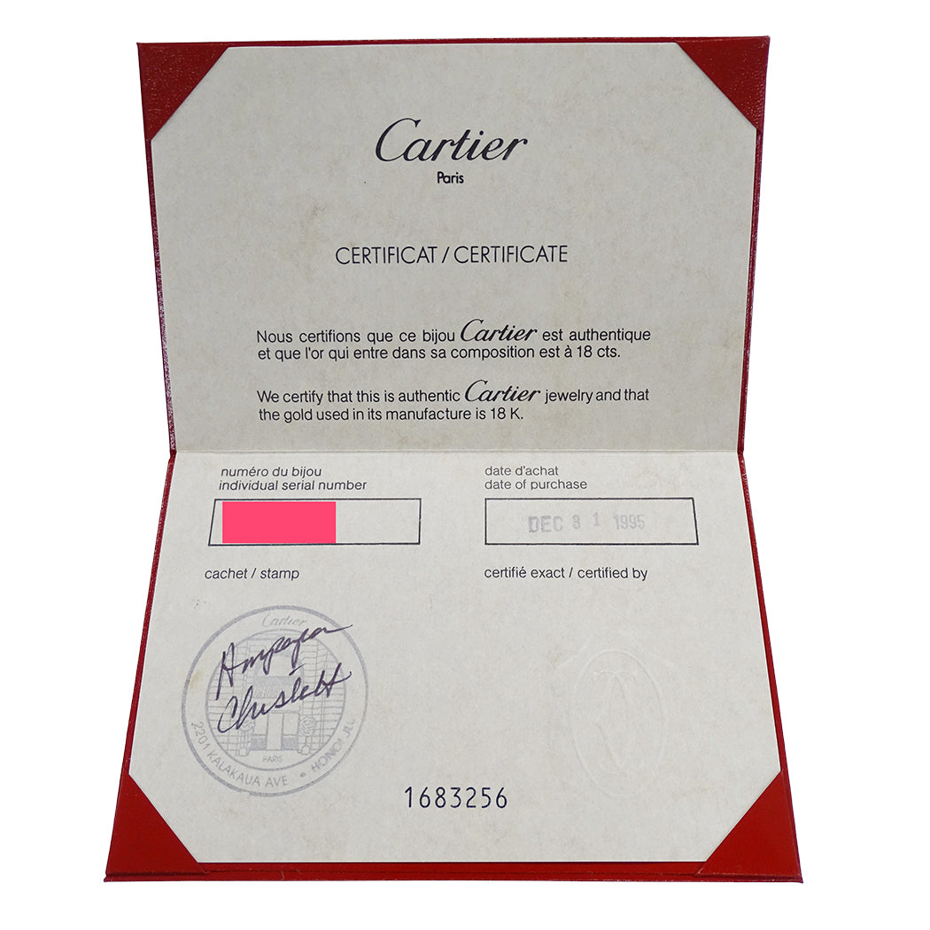 Cartier カルティエ ヴァンドーム リング 指輪 750YG イエローゴールド ピンクゴールド #49 約9号 レディース 磨き済み【中古】