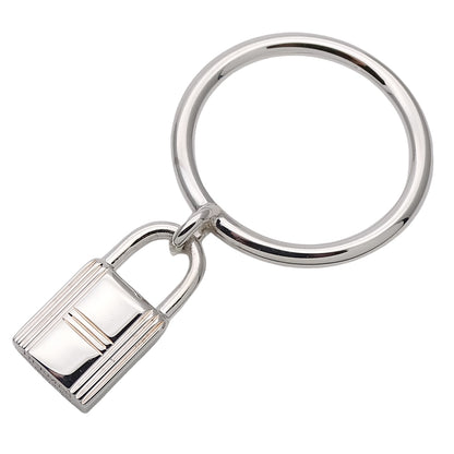 HERMES エルメス アミュレット カデナ リング 指輪 SV925 シルバー #55 約14号 レディース 磨き済み【中古】
