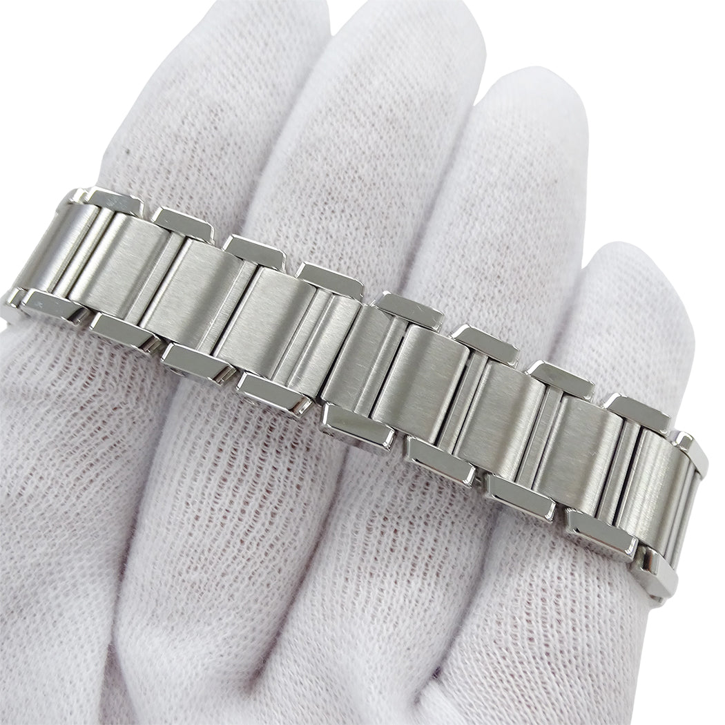 Cartier カルティエ タンクフランセーズ SM W51008Q3 レディース 腕時計 クオーツ QZ ステンレス 磨き済み【中古】