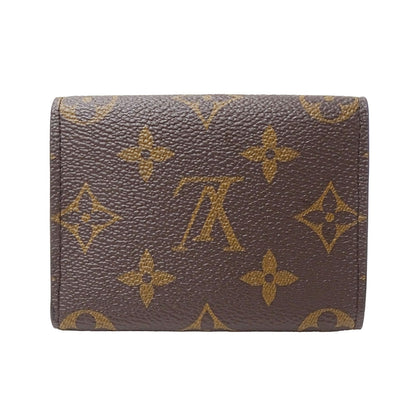 LOUIS VUITTON ルイ・ヴィトン アンヴェロップ･カルト ドゥ ヴィジット カードケース モノグラム ブラウン M63801 モノグラムキャンバス レディース メンズ 【中古】