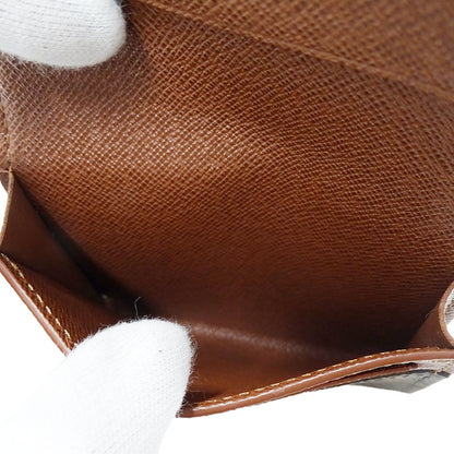 LOUIS VUITTON ルイ・ヴィトン アンヴェロップ･カルト ドゥ ヴィジット カードケース モノグラム ブラウン M63801 モノグラムキャンバス レディース メンズ 【中古】