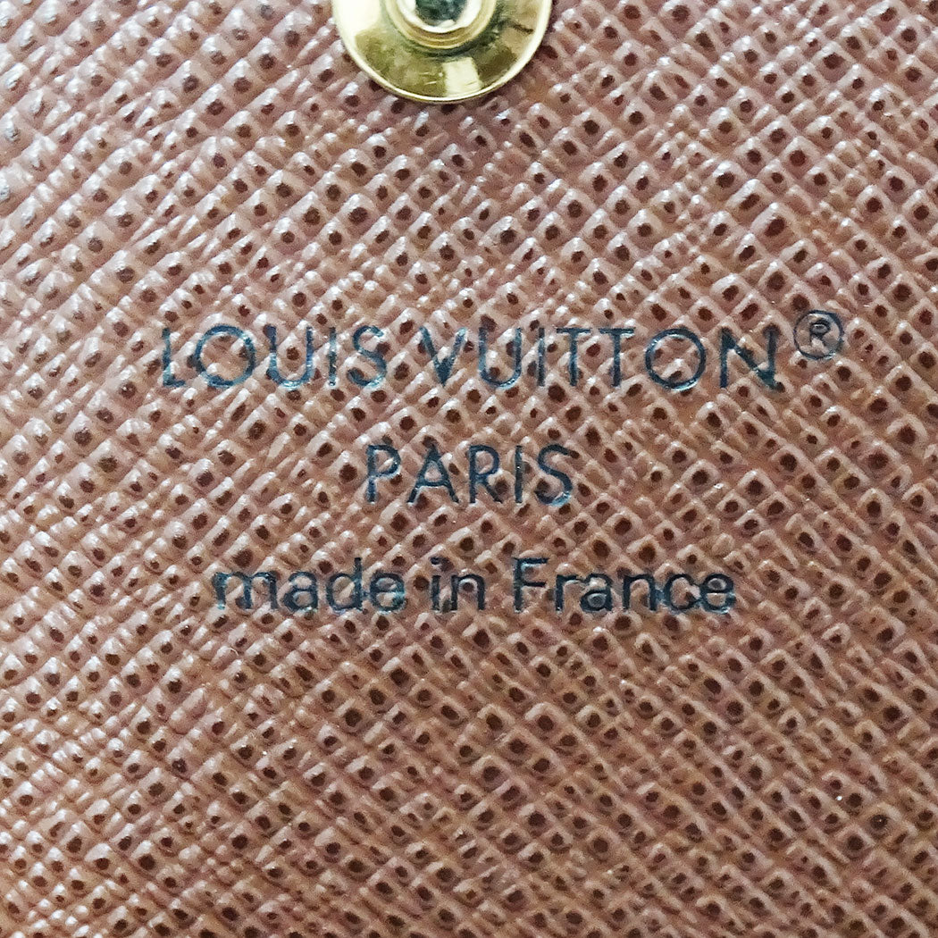 LOUIS VUITTON ルイ・ヴィトン アンヴェロップ･カルト ドゥ ヴィジット カードケース モノグラム ブラウン M63801 モノグラムキャンバス レディース メンズ 【中古】