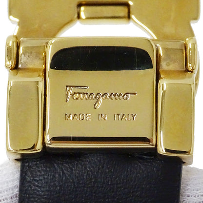 Ferragamo フェラガモ ベルト ダブルガンチーニ ピンクベージュ レザー レディース 【中古】
