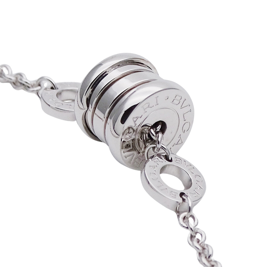 BVLGARI ブルガリ B-zero1 ビーゼロワン エレメント ブレスレット 750WG レディース 磨き済み【中古】